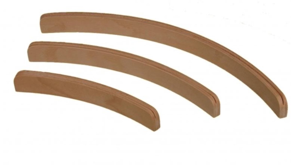 Comforthulpmiddelen Kaartenstandaard hout - 35 cm