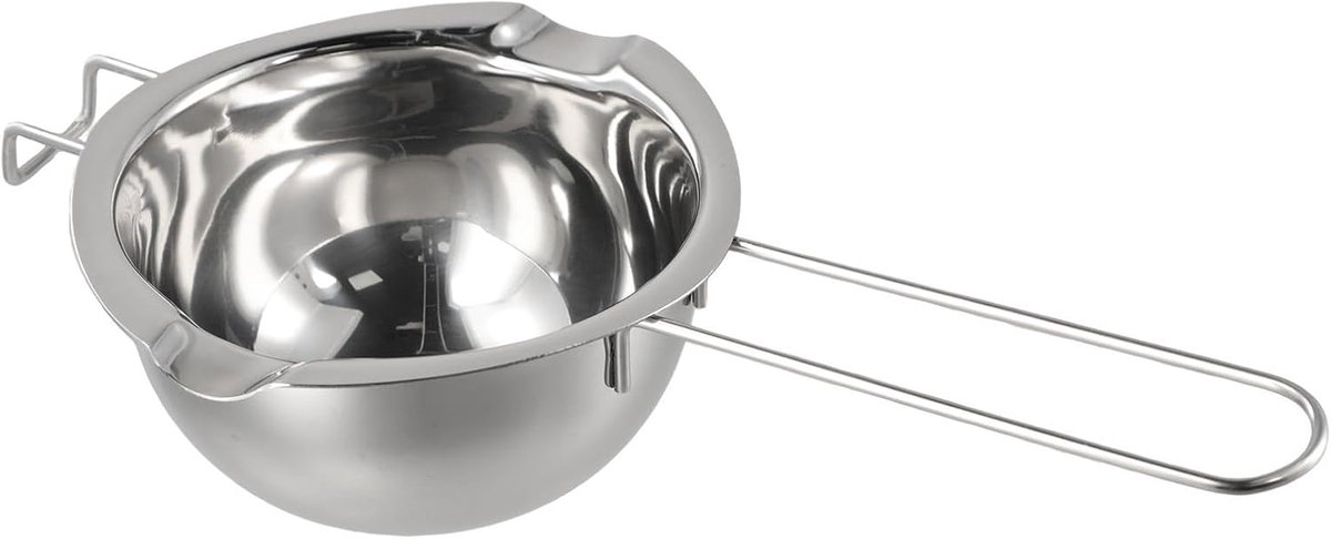 Wax Melting Pot Dubbele Boiler Roestvrij Staal - voor Kaarsen Maken - Met Veiligheid Guard