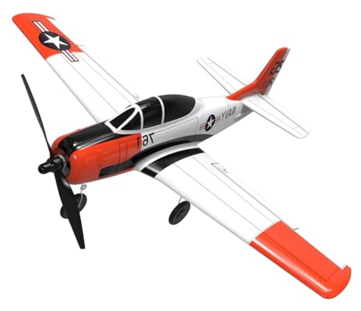 RC Vliegtuig met Gyroscoop en One-Key Fly Functie voor Beginners