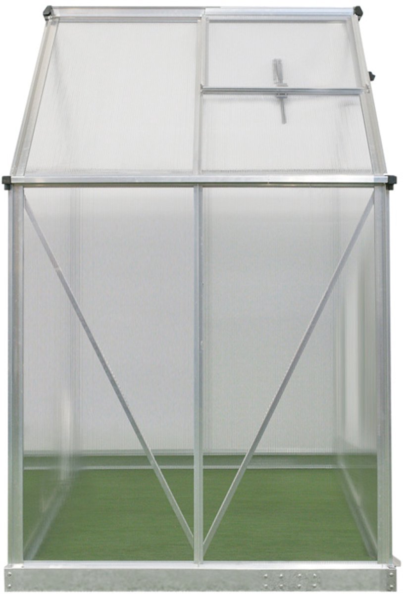 Westmann Tuinkas Flora 64 - 132 x 190 x 201 cm - Zilver