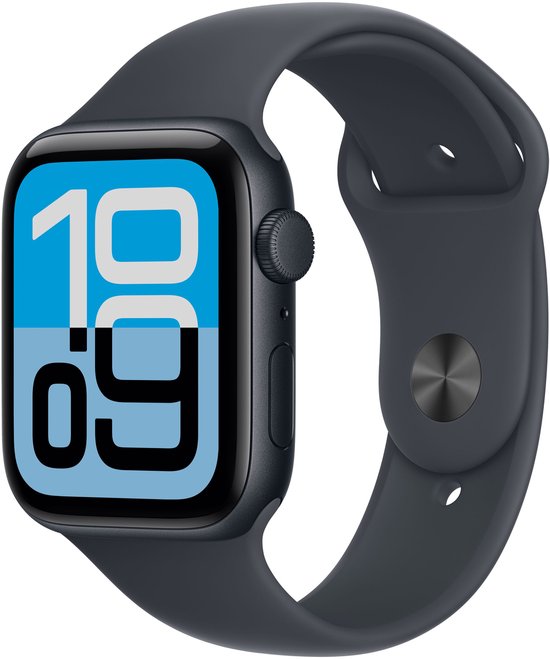 Apple Watch SE 3 - Wifi - 44mm - Midnight Aluminium Case with Midnight Sport Band - M/L