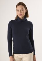 JJXX Jxfan - T-shirt à Manches Longues En Maille Côtelée - Col Roulé - Coupe Stretch - Femme