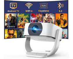 MMP® Mini beamers - Projector - Mini beamer - Wit - 25cm x 23cm x 20cm