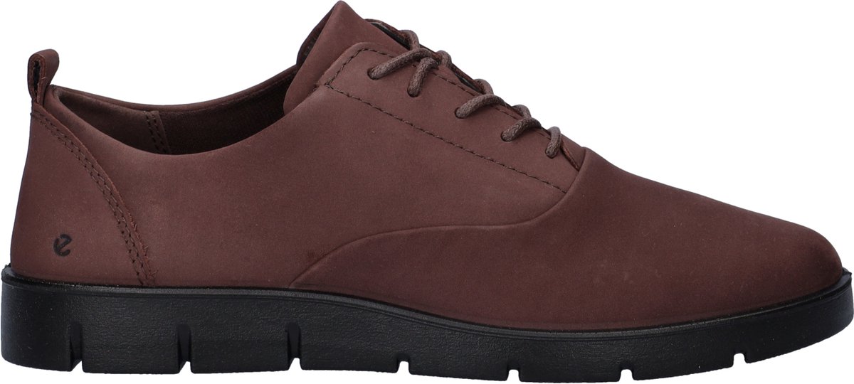 Ecco Bella dames veterschoen - Sneakers - Bordo