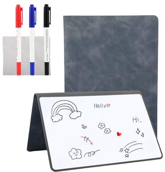 Zachte Rand Niet-Magnetisch Draagbaar Whiteboard Thuis Engels Leren Kinderen Sch