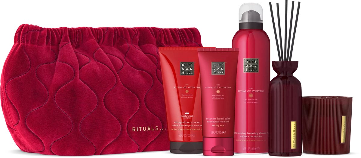 Rituals of Ayurveda - Geschenkset LARGE - Gift Set LARGE with Rituals Bag