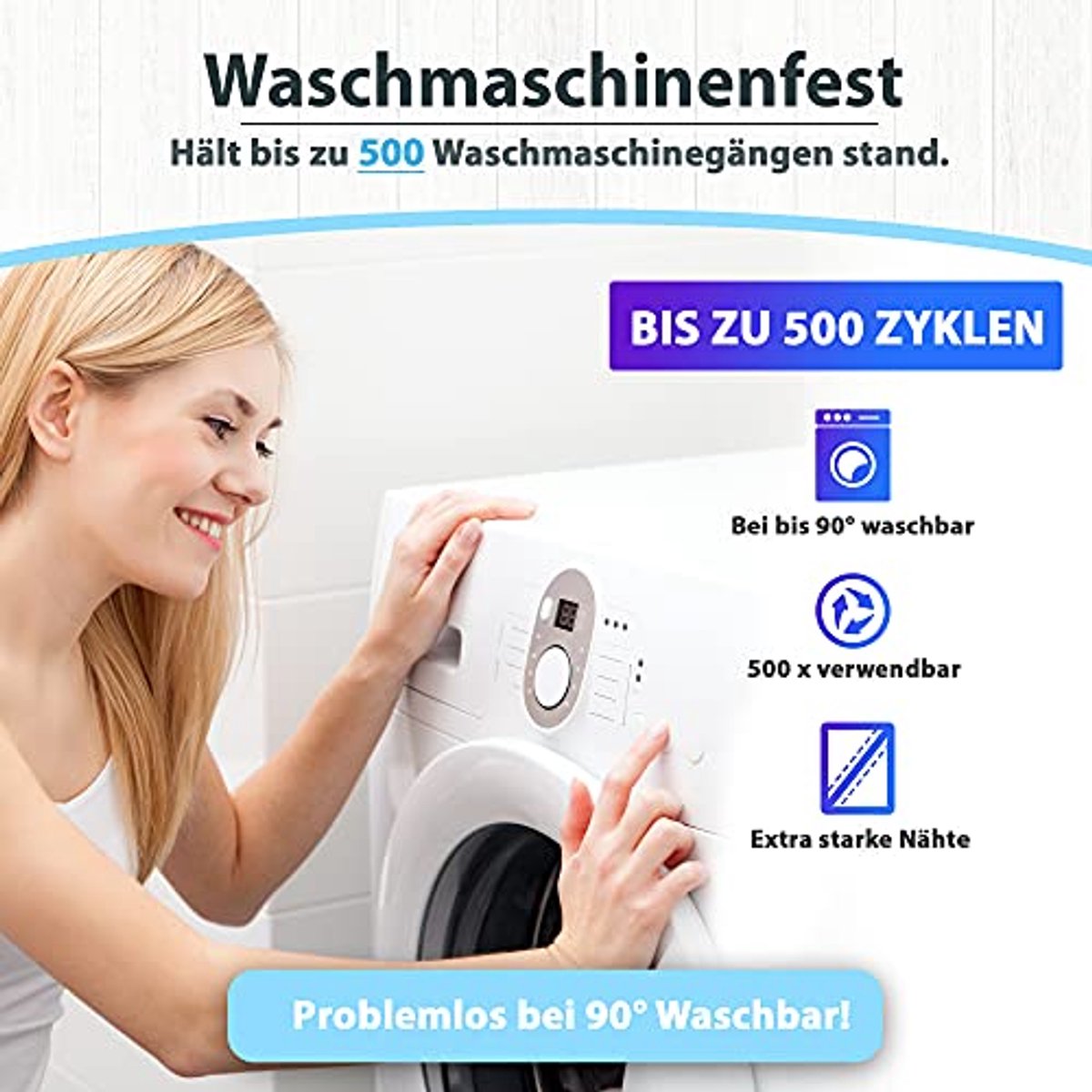 Vervangende Dweilhoes Set voor Vouwbare Mophouder 40 cm - Microvezel en Katoen