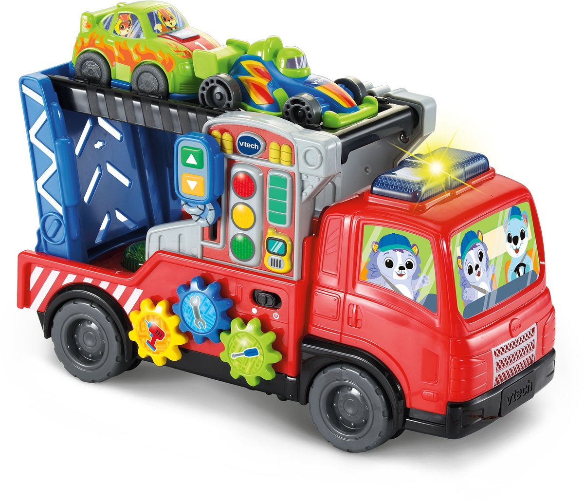 Repareer & Leer Vrachtwagen de VTech en Rouge – photo du produit