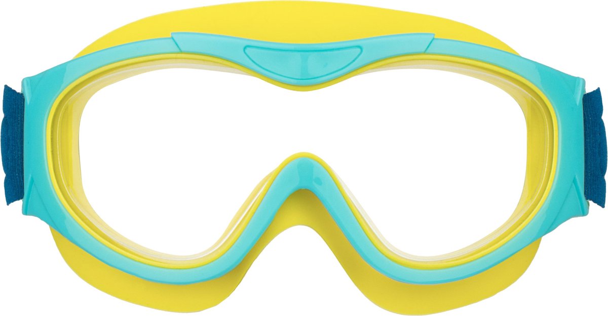Waimea Zwembril - Kinderen - Neopreen band - Blauw/Geel - Anti - Condens — afbeelding 2