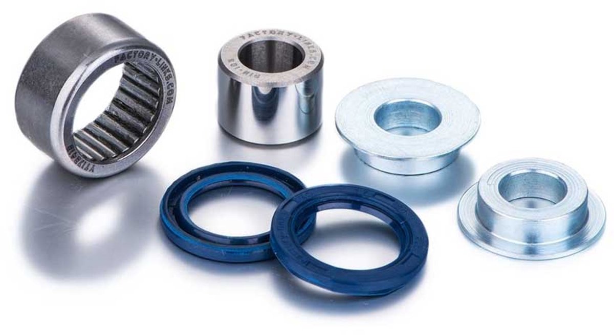 Factory Links Yamaha Yz/yzf Onderste Schokdemperlagerset Zilver