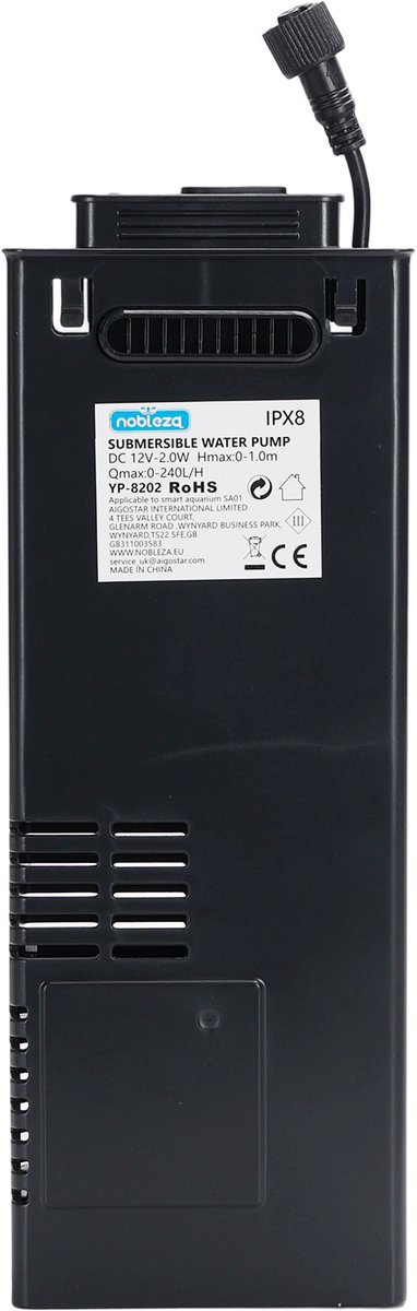 Nobleza Smart Aquarium Waterpomp - voor SA01 Smart Aquarium