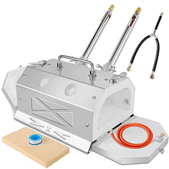 Draagbare Gas Smeltoven | 10 KG | Tot 1450°C Draagbare Gas Smeltoven | 10 KG | Tot 1450°C