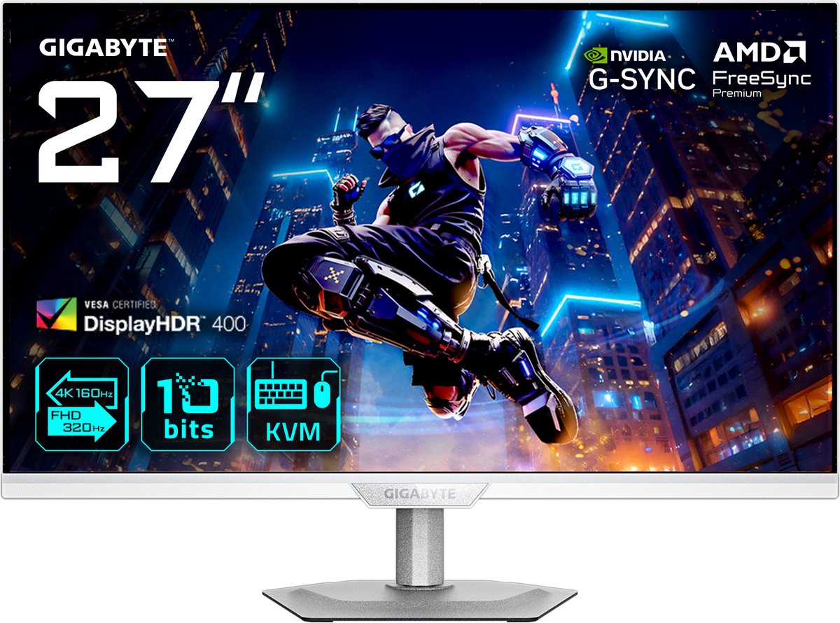 GIGABYTE M27UP ICE Gaming Monitor 27" 4K Ultra HD - GIGA-BYTE Technology - €371,00