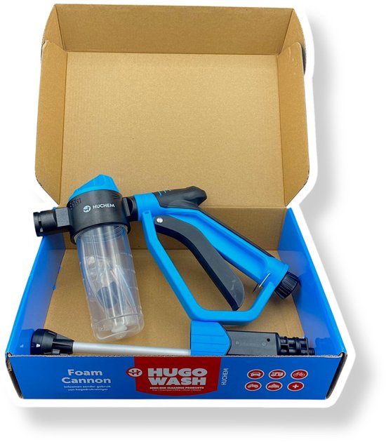 Foam Cannon - Schuimkanon voor auto, camper, motor, boot & fiets - Hugo Wash — afbeelding 5