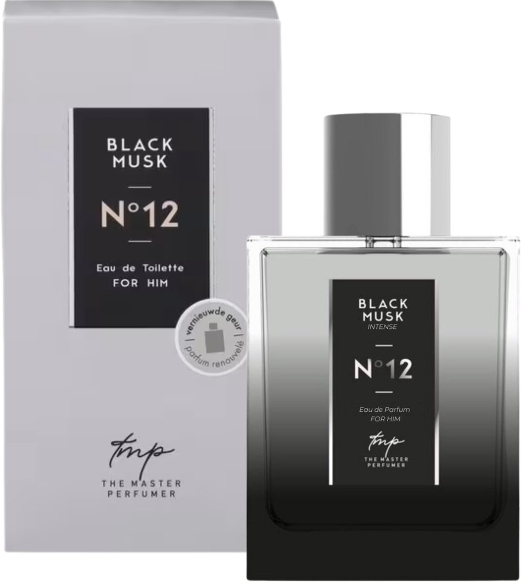 The Master Perfumer Black Musk N°12 Eau de Toilette For Him 100ml