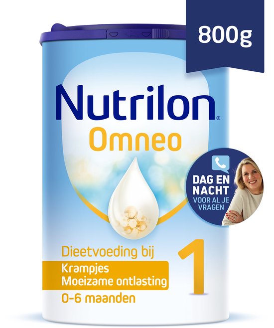 Nutrilon Omneo 1 – Flesvoeding Vanaf De Geboorte – 800g