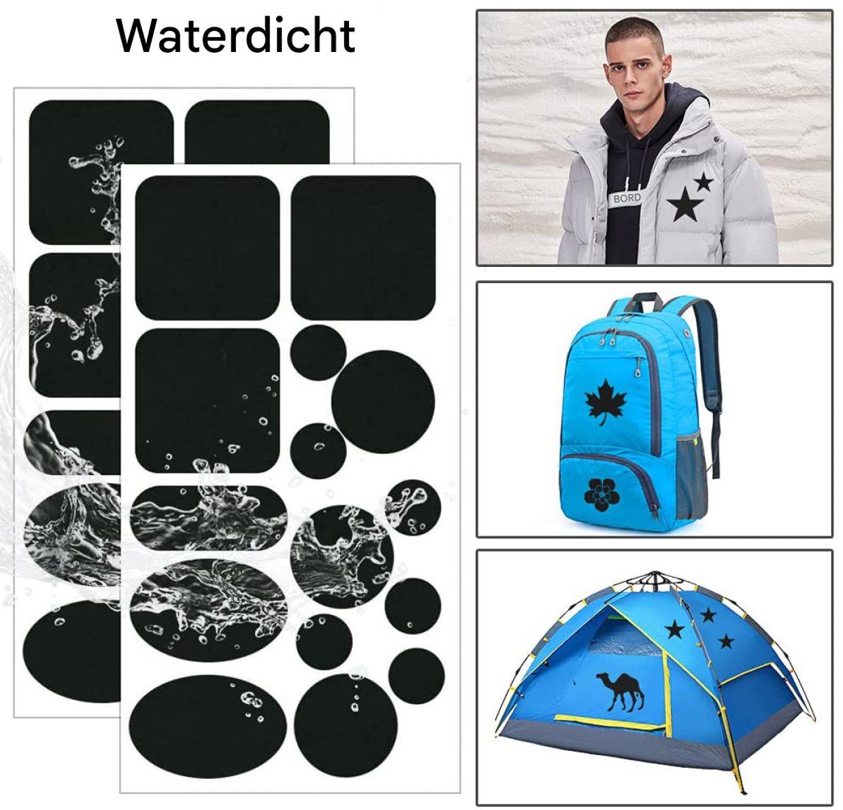 INF Reparatiepleisters zelfklevend en waterdicht 11 st