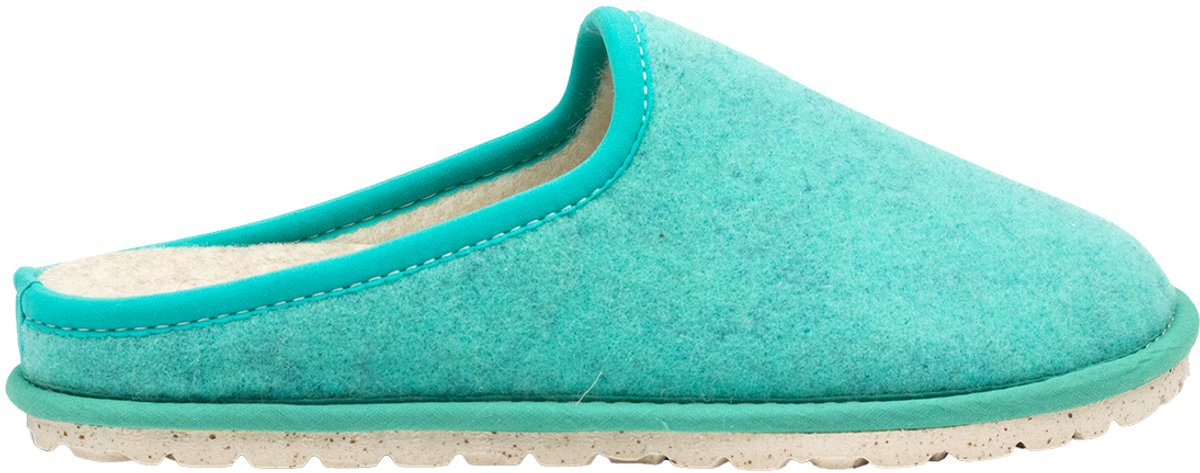 Loewenweiss Lowenweiss Lite Outdoor Pantoffels - Wolvilt Binnen/Buiten Pantoffels - Unisex - Blauw - Maat 40