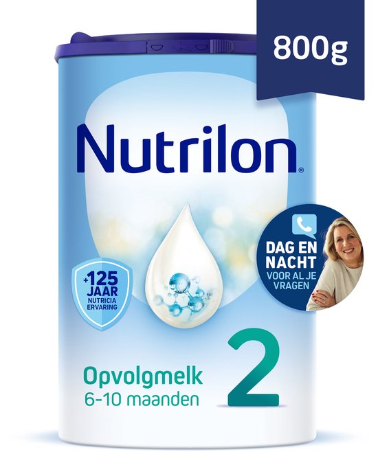 Nutrilon 2 Opvolgmelk – Flesvoeding Vanaf 6 Maanden – 800g