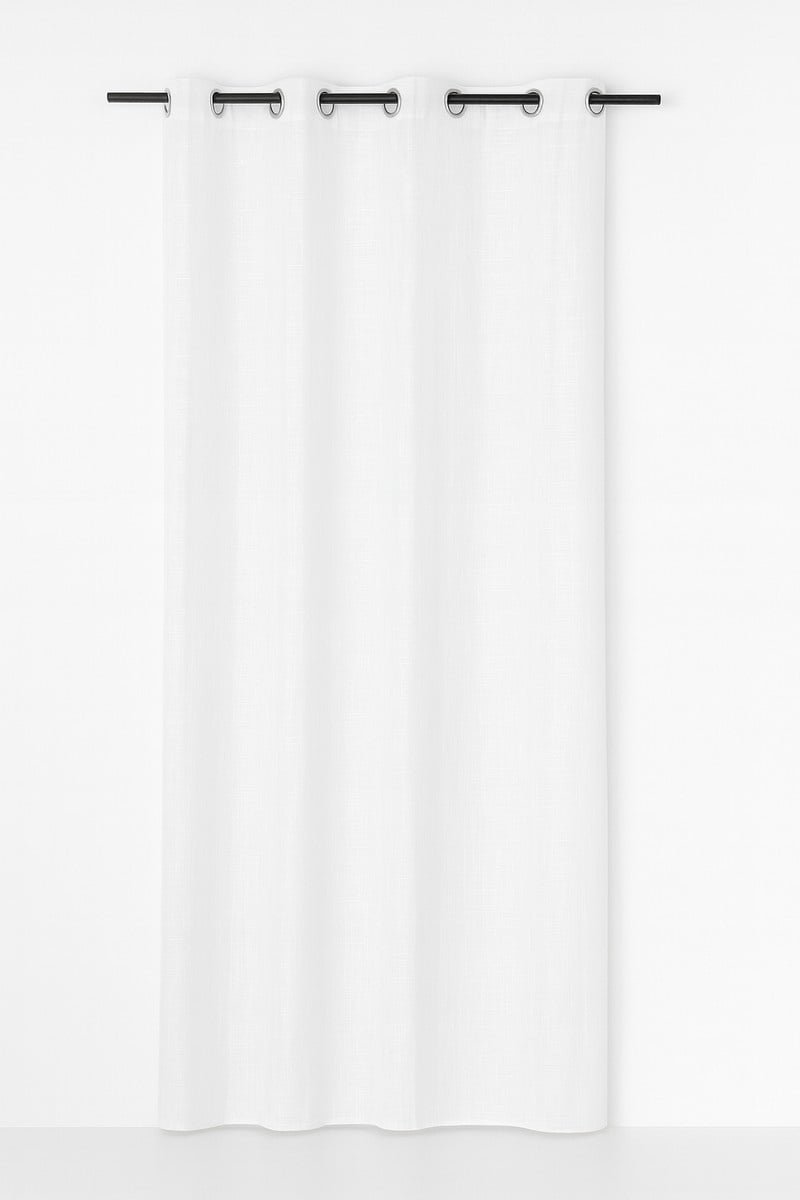 Edera voorhang gordijn wit 8 Rings 135 x 260 cm