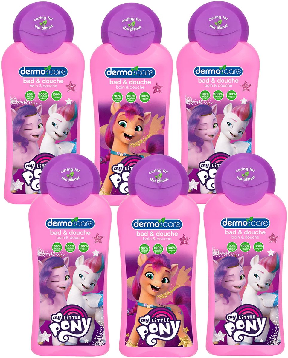 Dermo Care My Little Pony Bad & Douchegel - 6x 200ml