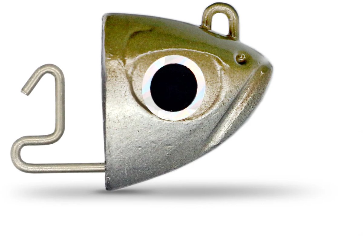 Fiiish Black Minnow Shore Jigheads Khaki No. 4 (140) - 20g Khaki
