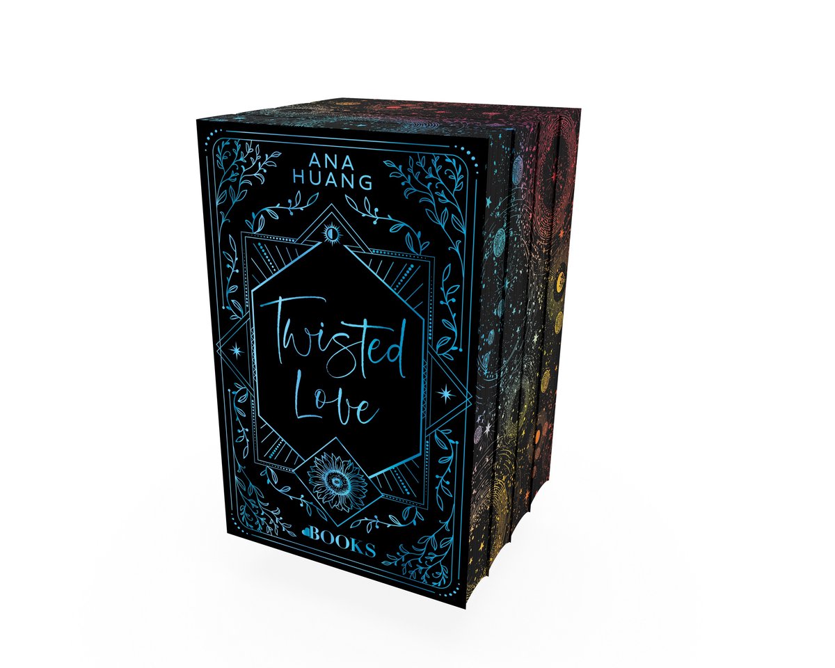 Limited edition Twisted Love Games Hate Lies set - sprayed edges