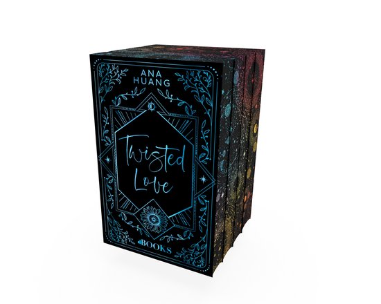 Limited edition Twisted Love Games Hate Lies set sprayed edges