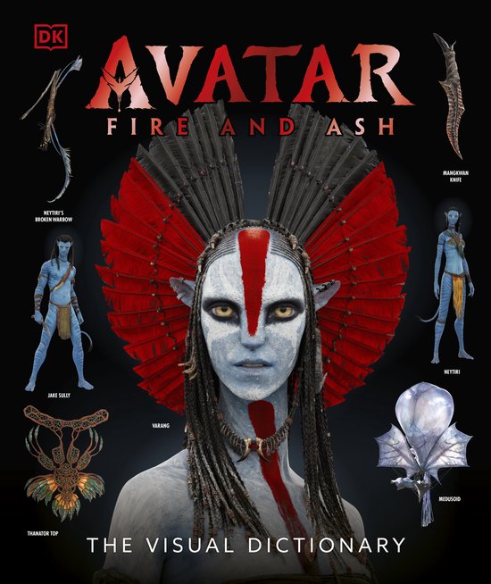 Avatar Fire and Ash The Visual Dictionary - cover