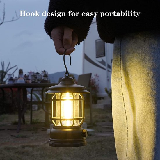 Campinglamp - Camping - Professioneel Verstelbaar LED Tentlamp - Draagbaar Kampeerlamp - Camplamp - Tent Verlichting - Lampjes - IPX4 Waterdicht - Sterk Licht - Fel - Oplaadbaar - voor kamperen /vissen /tuin /wandelen — afbeelding 4