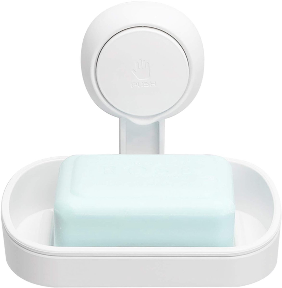 Zuignap Zeepbak Zonder Boren – Herbruikbaar & Verwijderbaar – Sterk & Duurzaam, Max. 5 kg – Voor Badkamer, Keuken, Glas, Marmer & Tegels