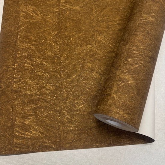 papier peint intissé marron, papier peint industriel vintage 31020