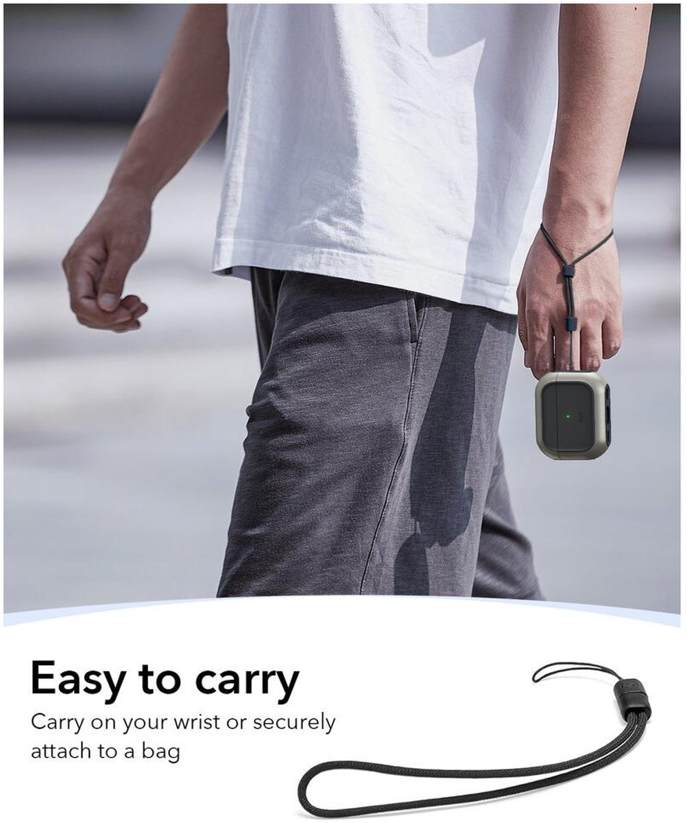 Esr Orbit Halolock Hoesje Voor Apple Airpods Pro 3 Magsafe Bescherming – foto 8