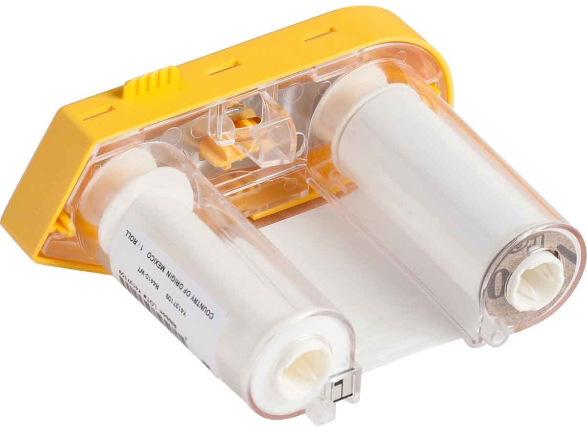 Brady M61-R4410-WT, BradyPrinter M611, Wit, Thermo transfer, Transparant, Geel, Brady, 5,08 cm