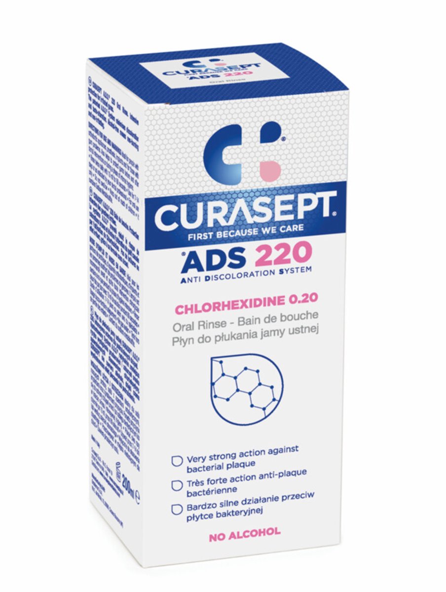 Curasept Mondspoeling 0,20% CHX - 2 x 200 ml - Voordeelverpakking