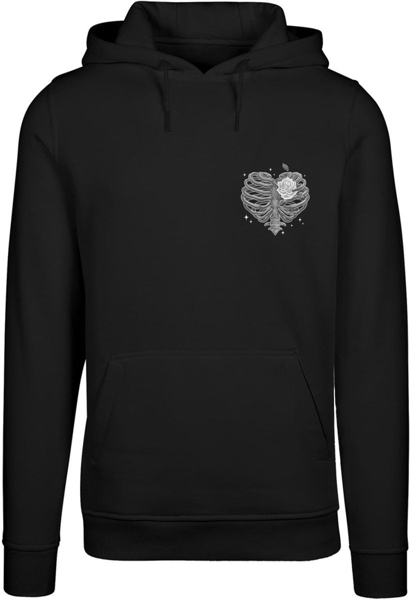 Mister Tee Heart Cage Hoodie/trui S Zwart