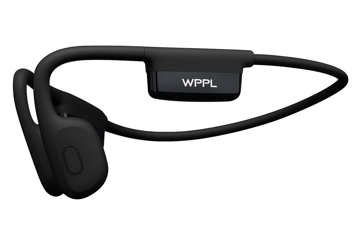 WPPL Bone Conduction - Koptelefoon - Open Ear Headphone - IPX6 waterbestendig - snelladen