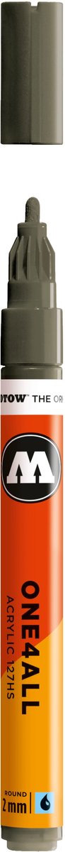Molotow - One4All 2mm Marker - Stone Grey Dark