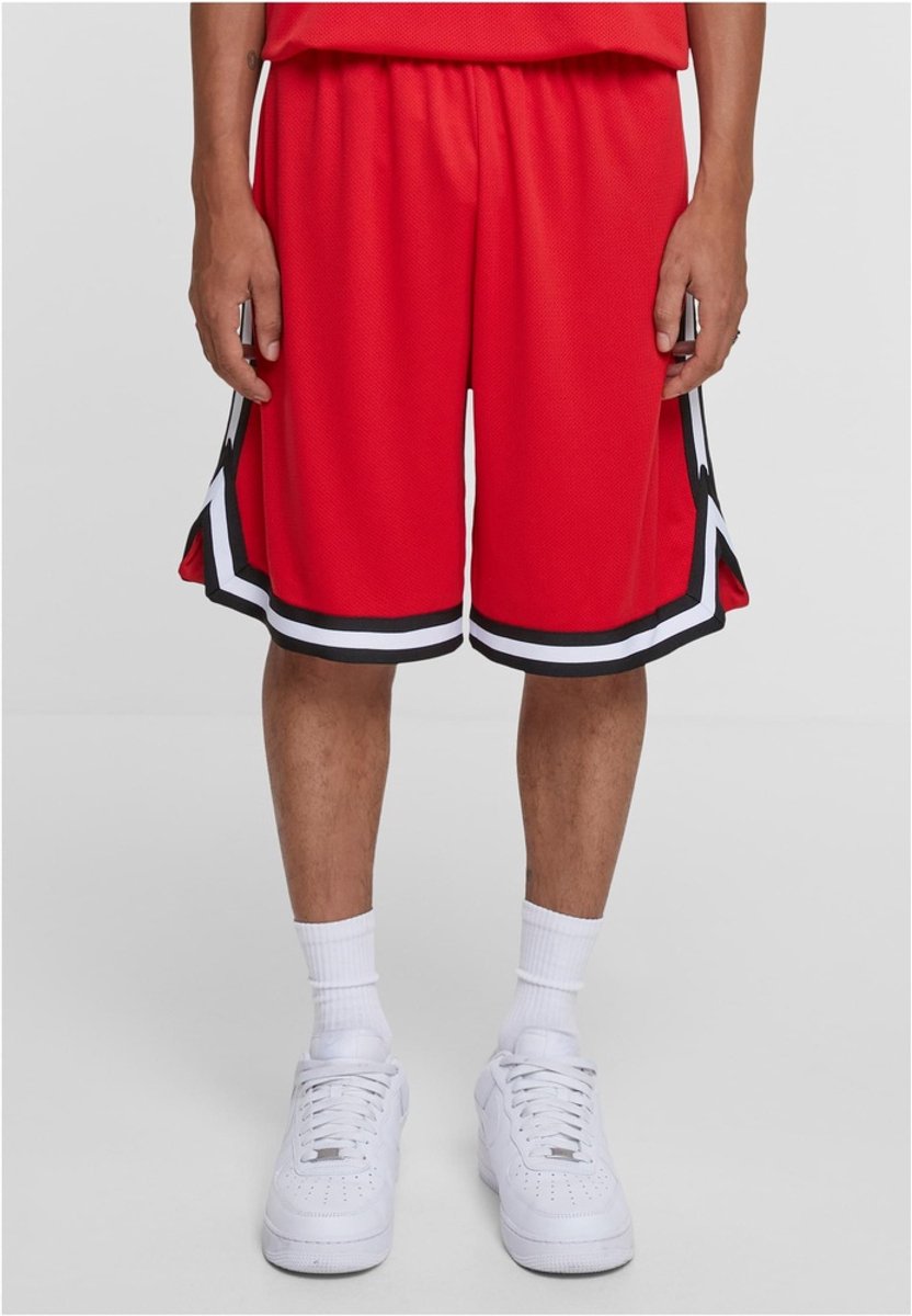 Urban Classics Stripes Mesh Korte broek XXL Rood