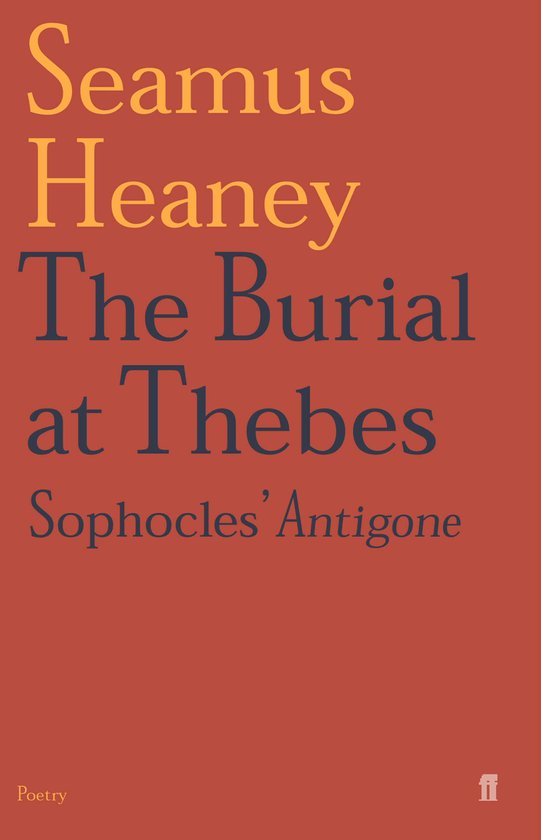 The Burial at Thebes - cover