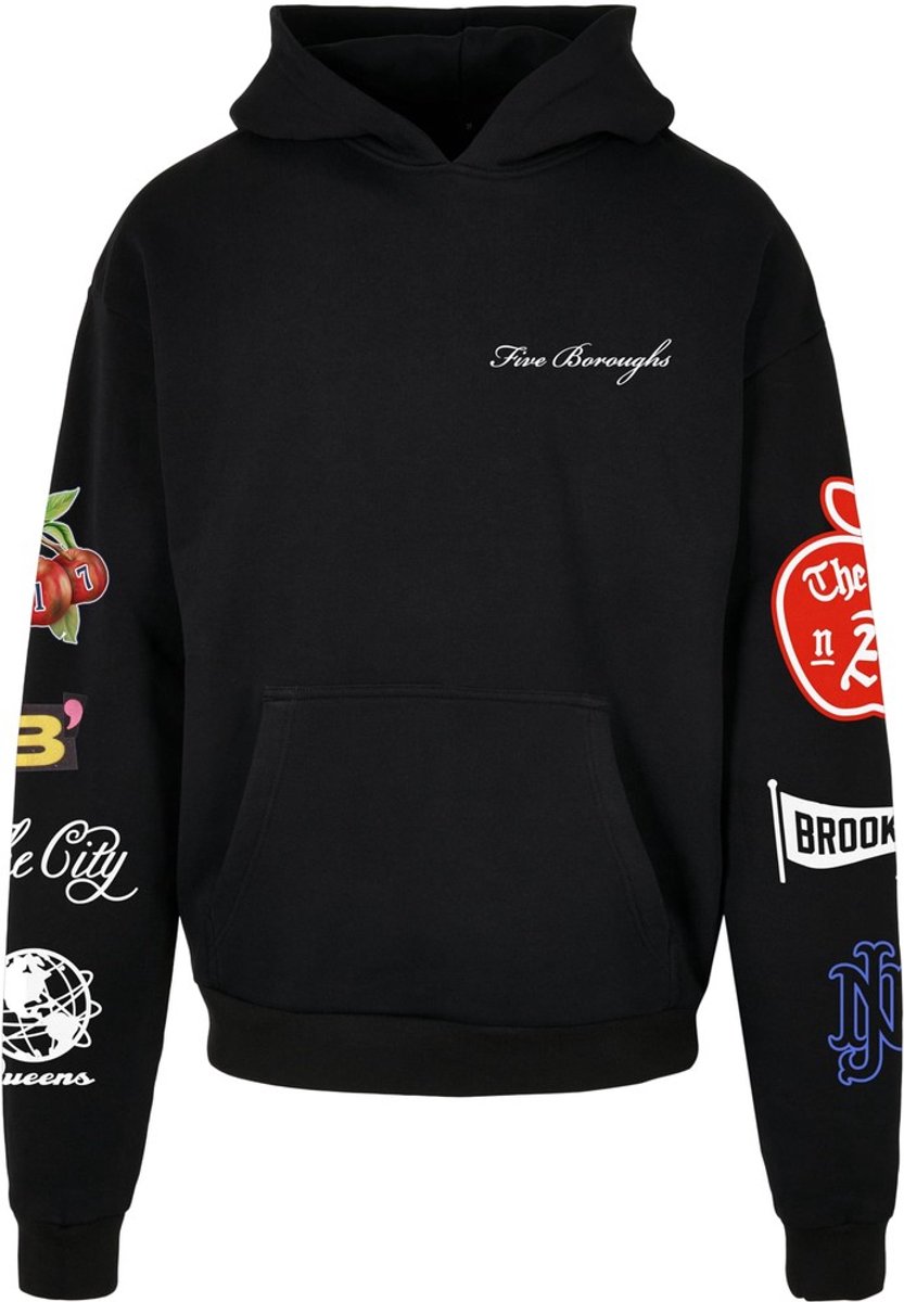 Mister Tee NY Homage Oversize Hoodie/trui XXL Zwart
