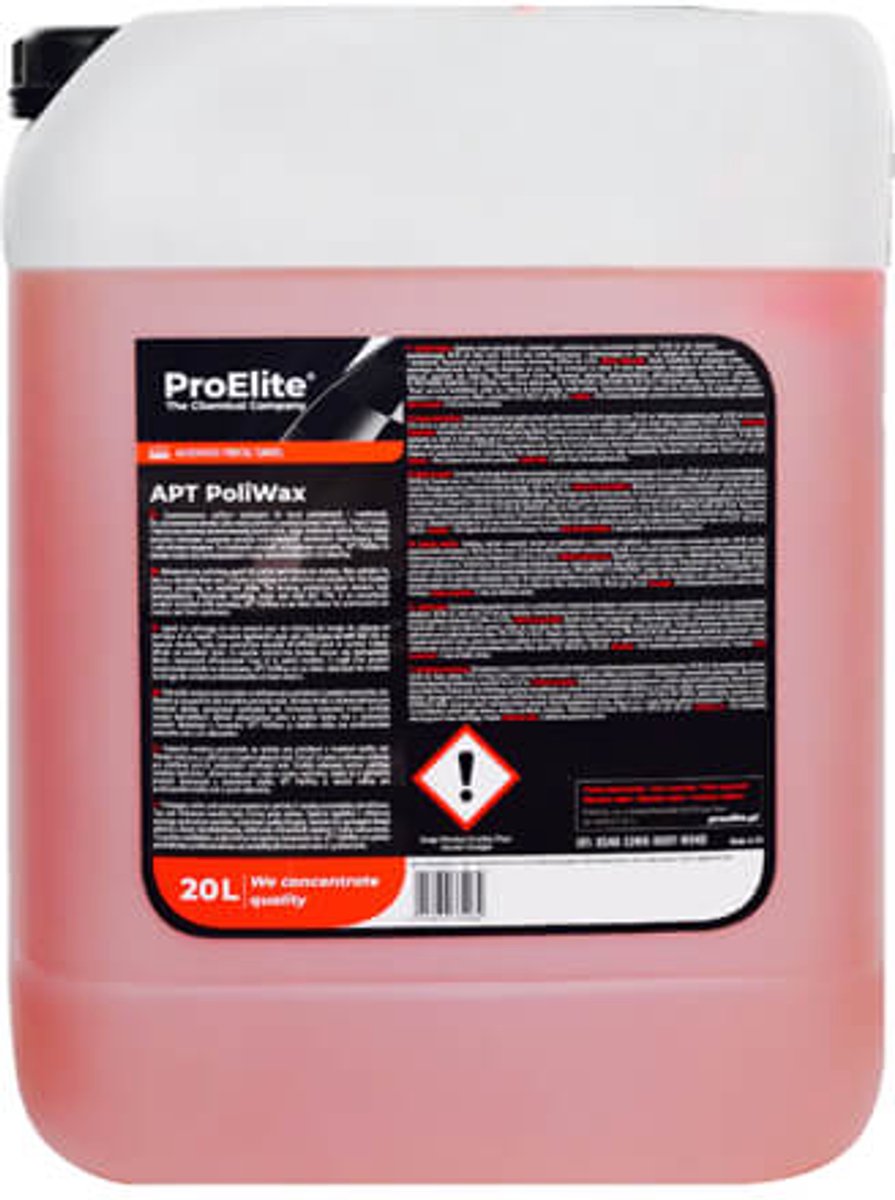 PROELITE APT POLIWAX VOOR WASSTRATEN 20L