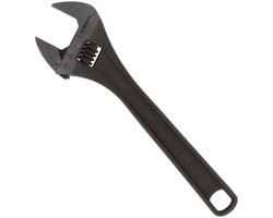 Irega 99 Moersleutel 6 Inch Zwart – 19 mm Bek – Metrische Verdeling – Chroom-Vanadium Staal – Ergonomisch Ontwerp