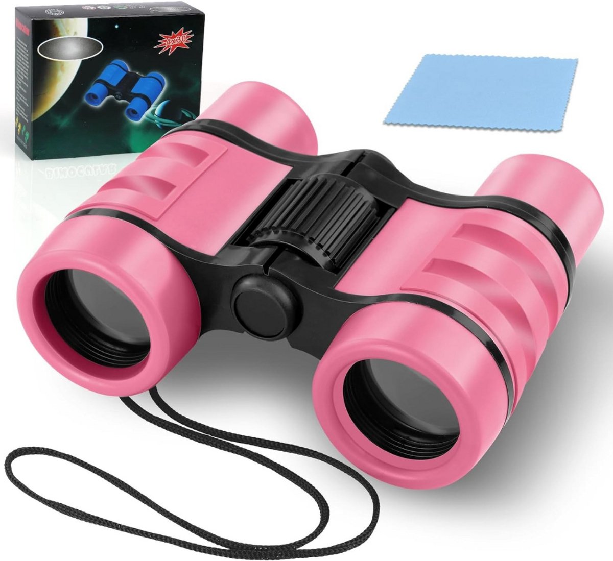 SCH® Telescoop kinderen - Sterrenkijker - Telescoop - Roze - 12cm x 10cm x 5cm