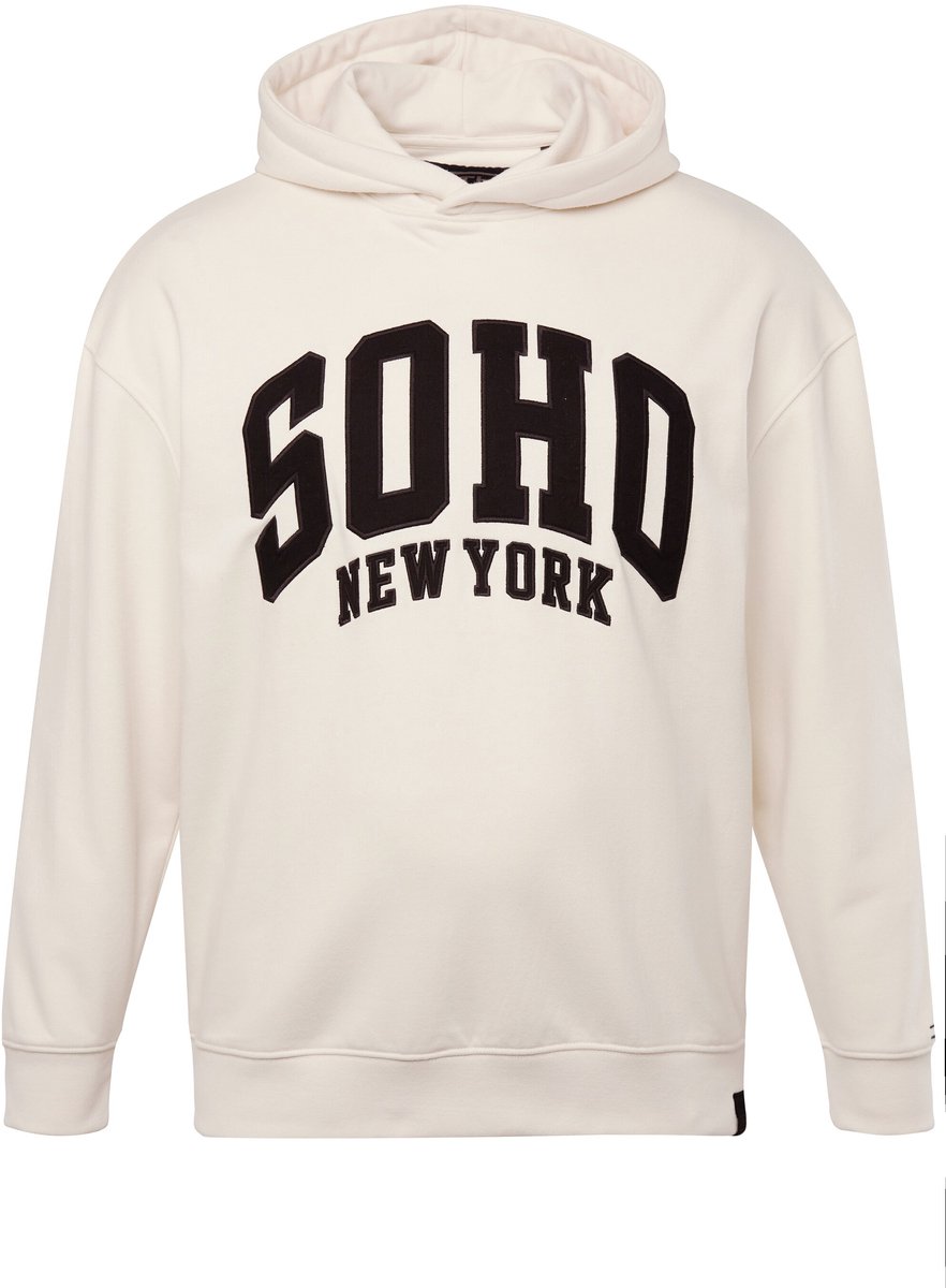 STHUGE - Heren - Hoodie oversized capuchon SOHO - Zand - Maat L