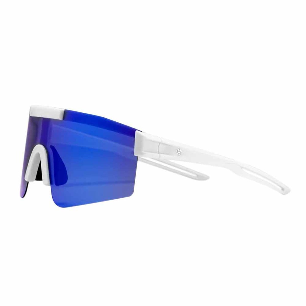 Chpo Brand Luca Gepolariseerde Zonnebril Transparant Blue Mirror Polarized/CAT3
