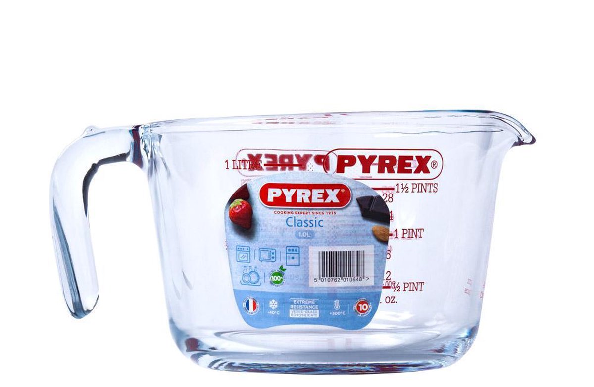 Maatbeker, Set van 3 Stuks - Pyrex | Classic Prepware — cadeau in Koken & Dineren - foto 2