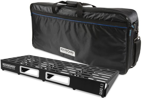RockBoard QUAD 4.3 B pedalboard met gig bag