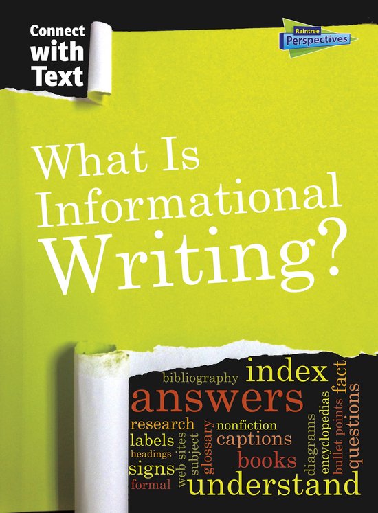 Connect with Text - What is Informational Writing? - cover