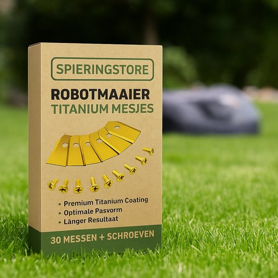 30 x Mesjes voor Gardena robotmaaier - Husqvarna automower - Titanium van Ontoria — afbeelding 5